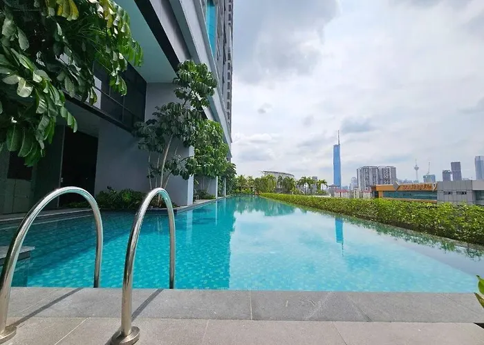 Trion Kl - 2 Bedroom, 5 Pax, Netflix, Free Car Park